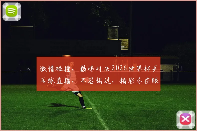 激情碰撞，巅峰对决2026世界杯乒乓球直播，不容错过，精彩尽在眼前
